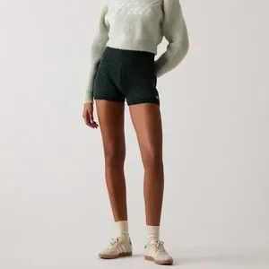 Kith レディース マイカピケロゴニットショートパンツ Kith Women Mica Pique Logo Knit Short - Turf